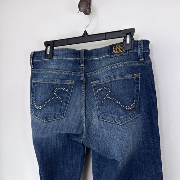 Rock & Republic Kasandra Mid Rise Bootcut flare Jeans 10 - Picture 7 of 9